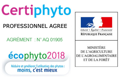 certification ceriphyto Evasion Paysage 33140 Cadaujac