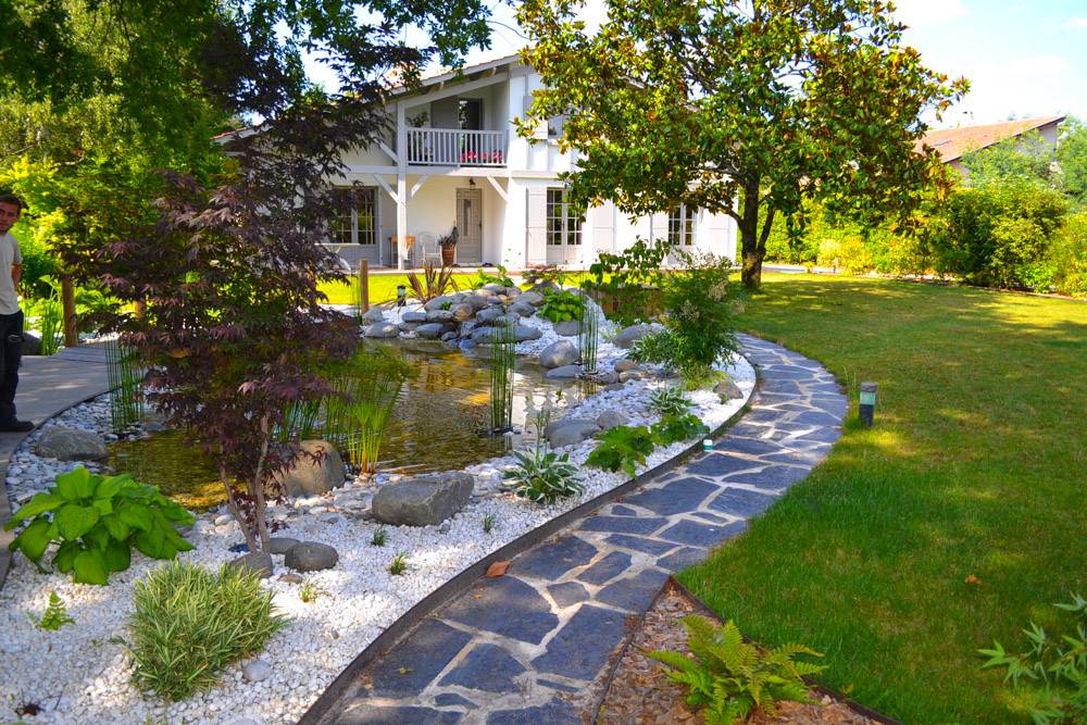 Chemin d'accès évasion paysage bordeaux gironde