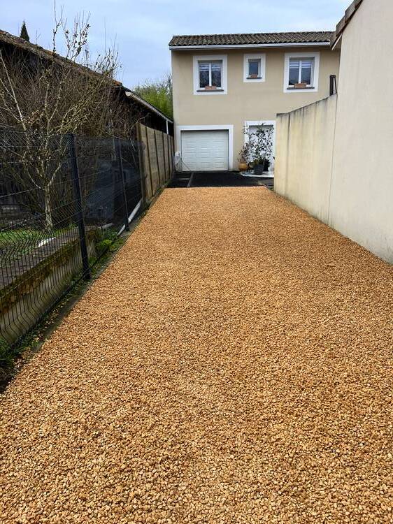 Chemin d'accès évasion paysage bordeaux gironde