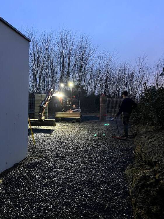 Chemin d'accès évasion paysage bordeaux gironde