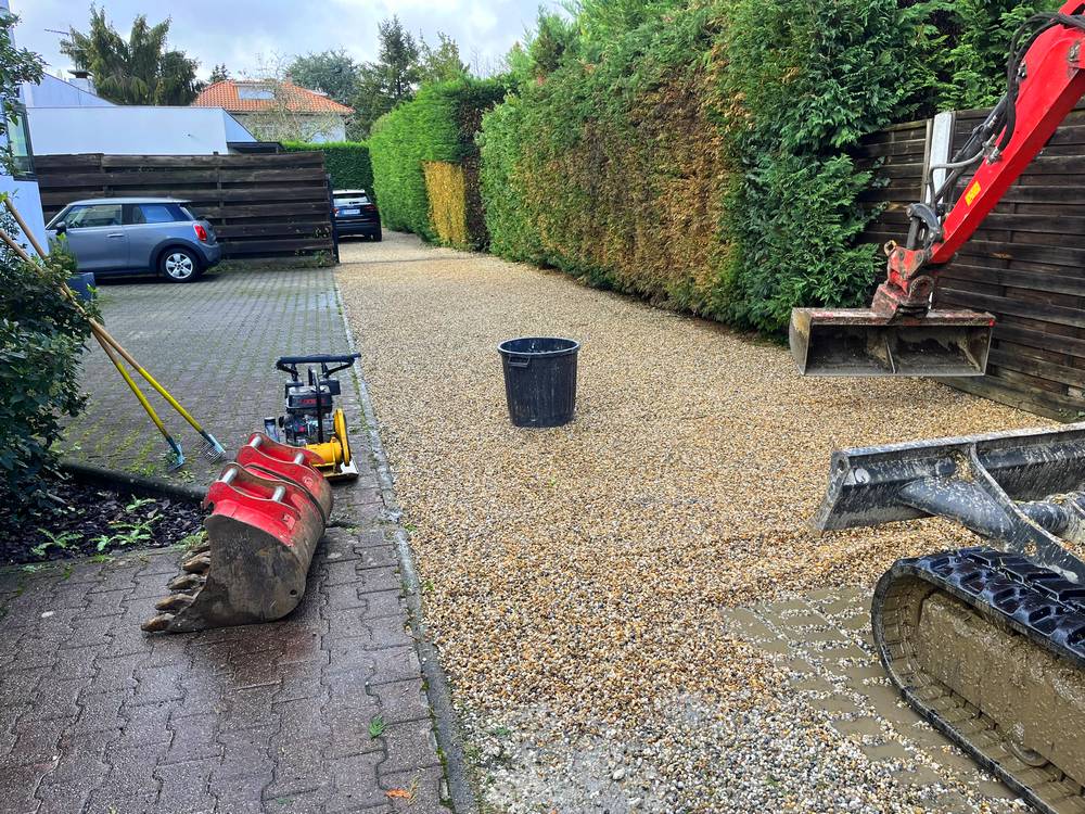 Chemin d'accès évasion paysage bordeaux gironde