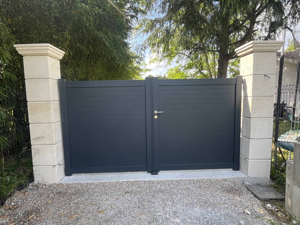 Clôture évasion paysage bordeaux gironde