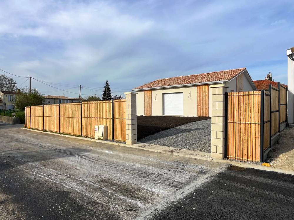 Clôture évasion paysage bordeaux gironde