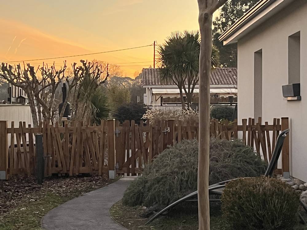 Terrasse et aménagement évasion paysage bordeaux gironde