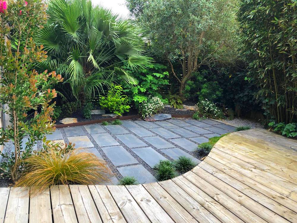 Terrasse et aménagement évasion paysage bordeaux gironde