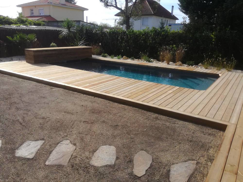 Terrasse et aménagement évasion paysage bordeaux gironde