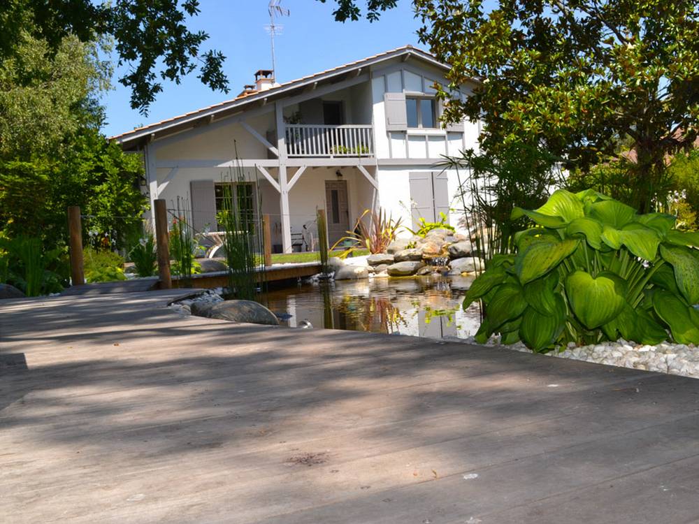 Terrasse et aménagement évasion paysage bordeaux gironde