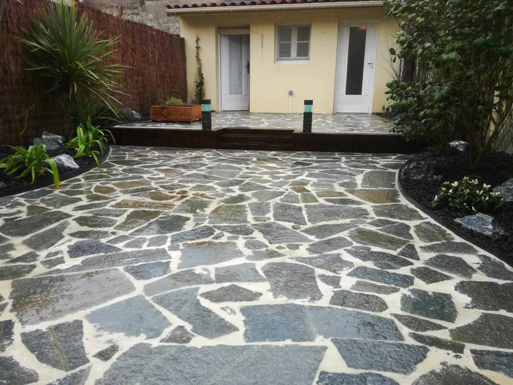 Chemin d'accès évasion paysage bordeaux gironde