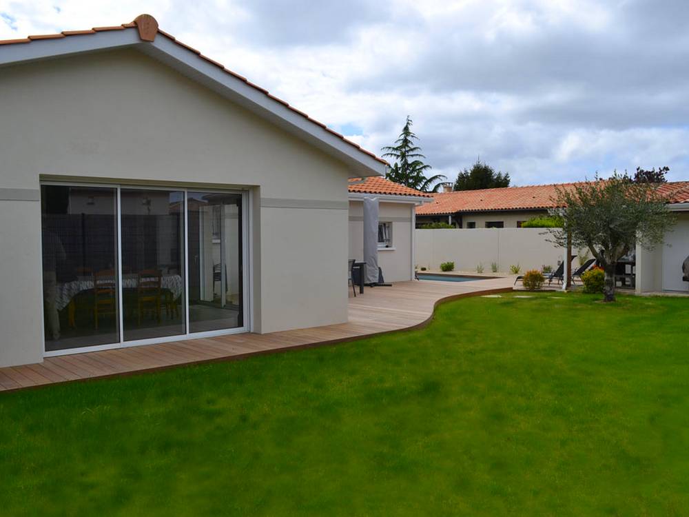 Terrasse et aménagement évasion paysage bordeaux gironde