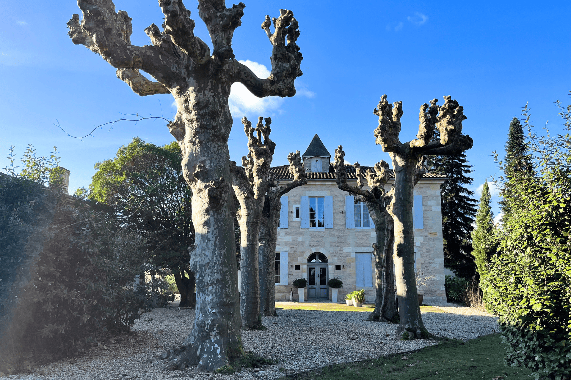 Château en hiver