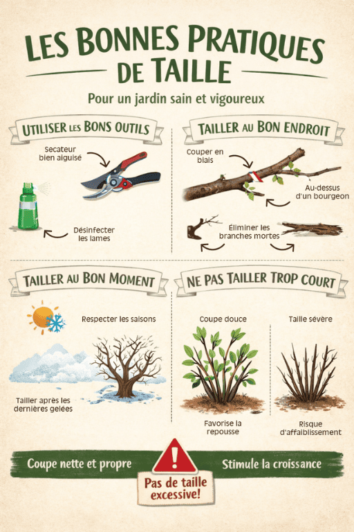 Bonnes pratiques de taille